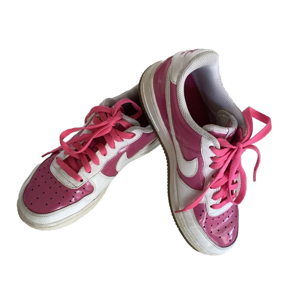 Nike Air Force 1 Low LE Pink Valentines Day 2008 Sneakers Size 5Y (Big Girl)